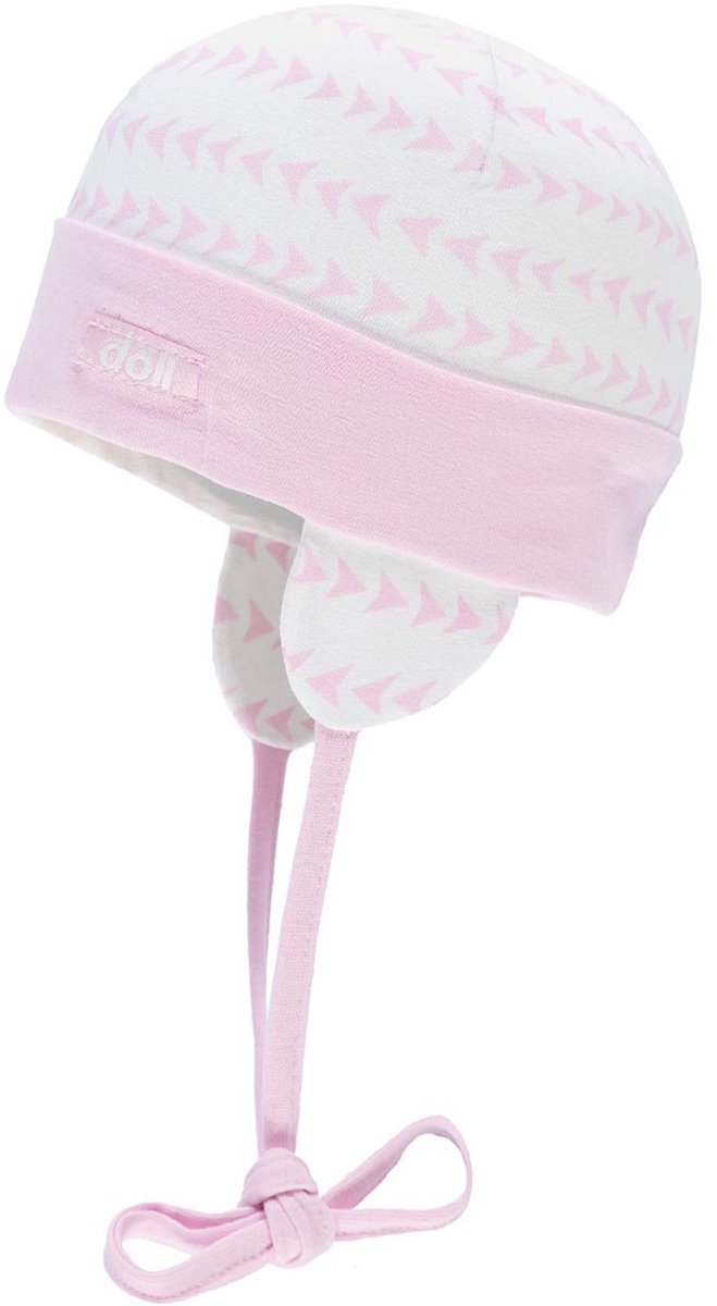 Döll Jersey Gebreide Muts Roze Maat 45