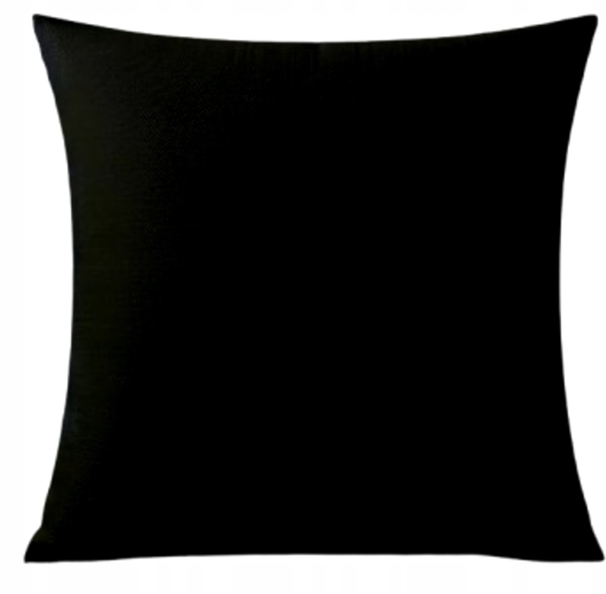 Decoratieve Kussensloop Velours Zwart 60x60 cm