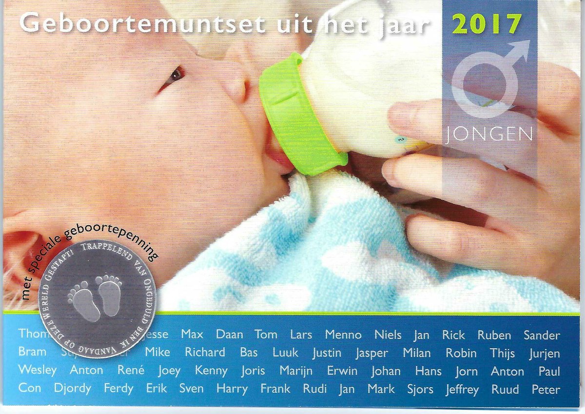 Geboorteset baby jongen 2017