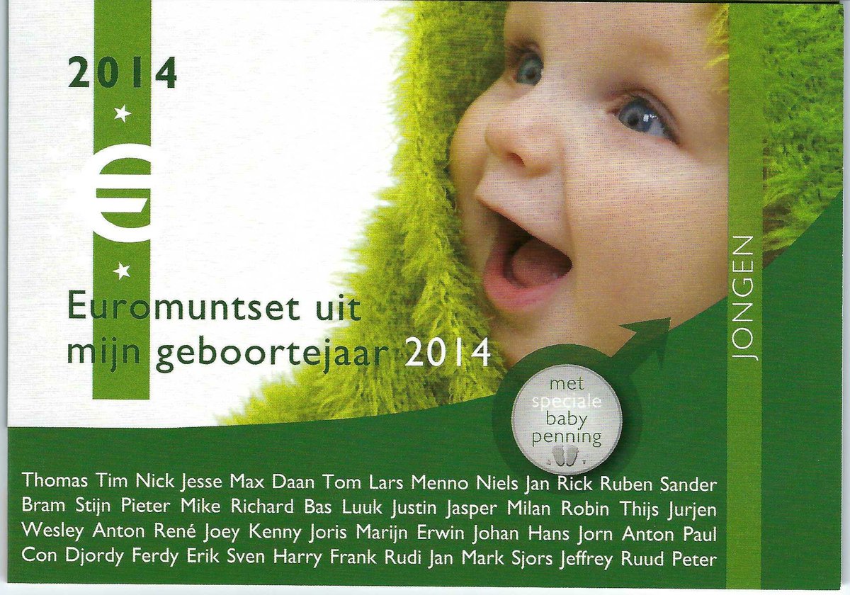 Geboorteset baby jongen 2014