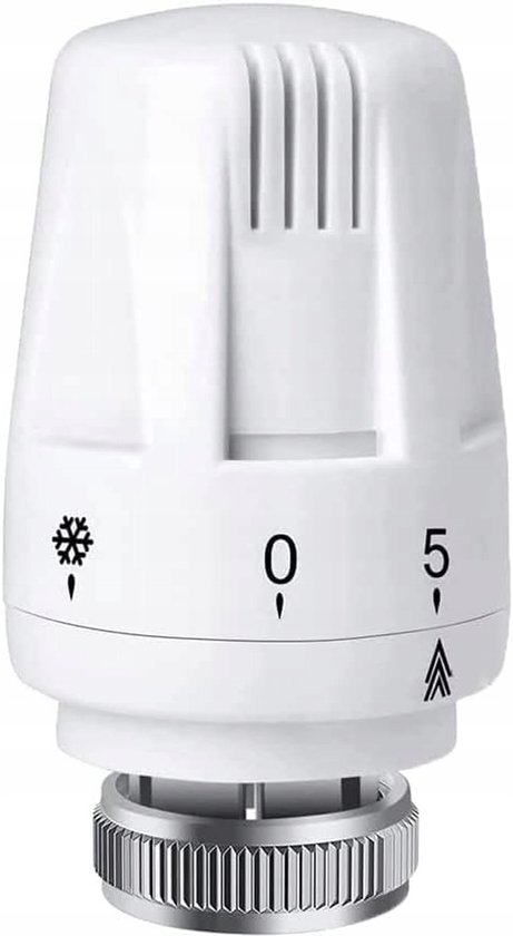 Thermostatische Radiatorklep Hoek TRV Chroom - Stijl