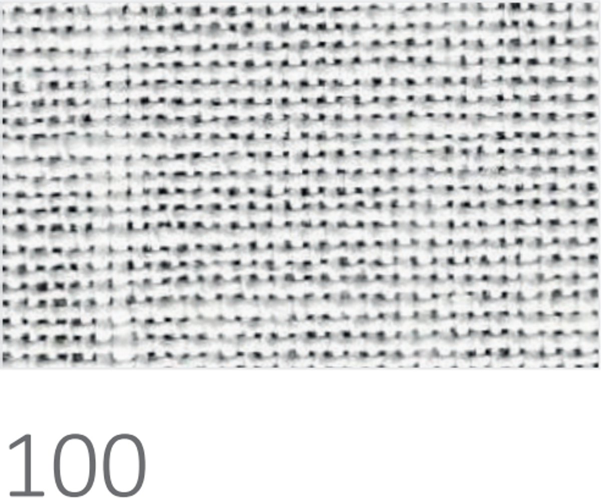 Borduurstof Belfast 32ct (48 x 68 cm) - Zweigart - 100% Linnen - Wit - 100