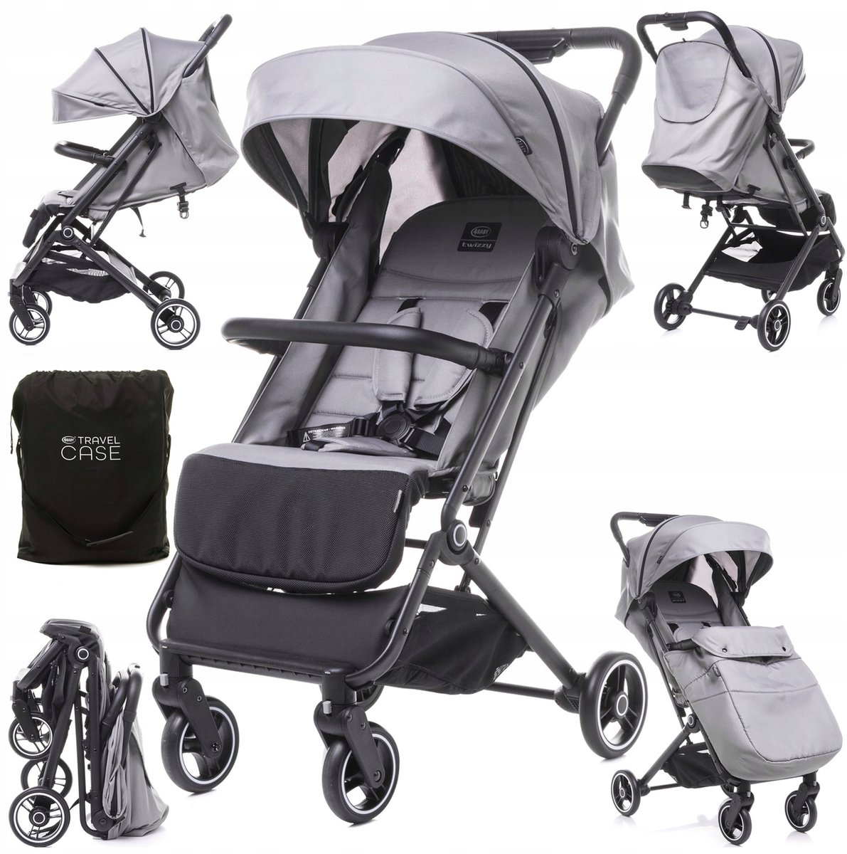 4Baby Twizzy Spacer Z Grubej Pianki Koła, Amortyzacja, 22kg