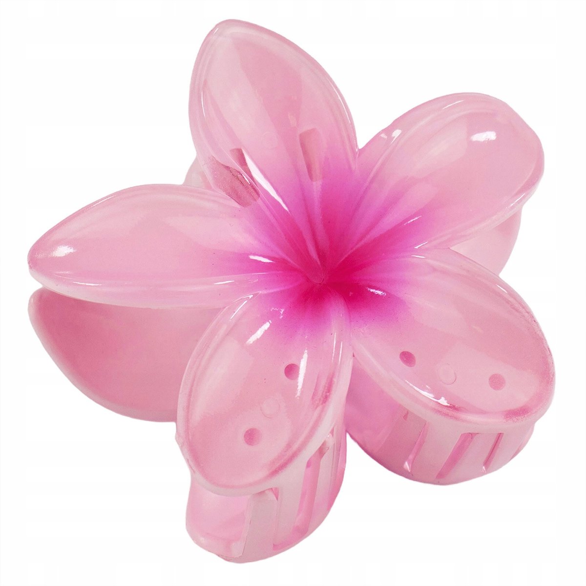 Grote Hawaii Bloem Haarclip - Plumeria Klem