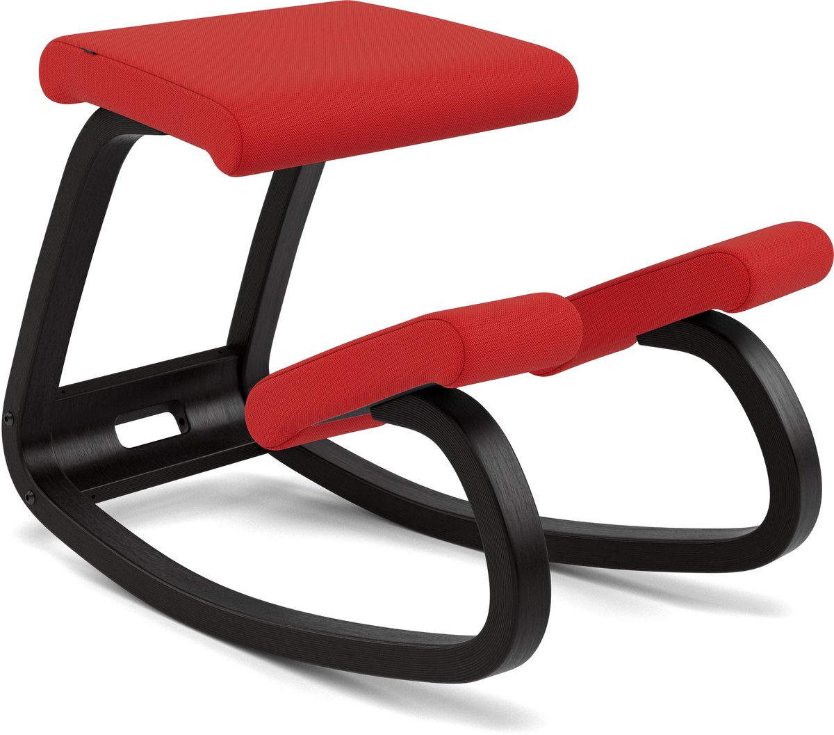 Varier Stokke Variable Balans kniestoel Rood/Zwart Tonal