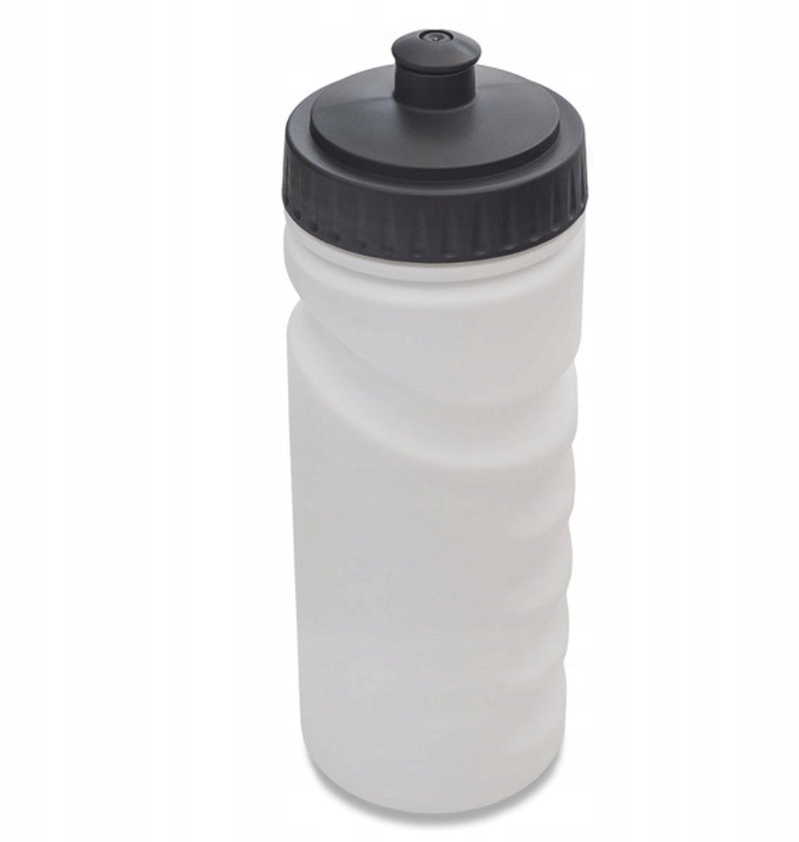 Merkloos Sportbidon 500ml Zwart HDPE