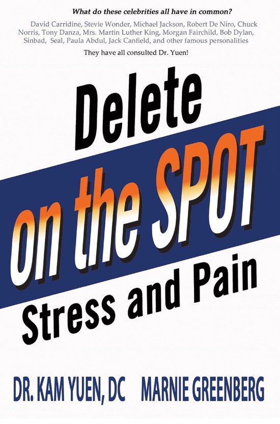 Delete Stress and Pain on the Spot! - cover
