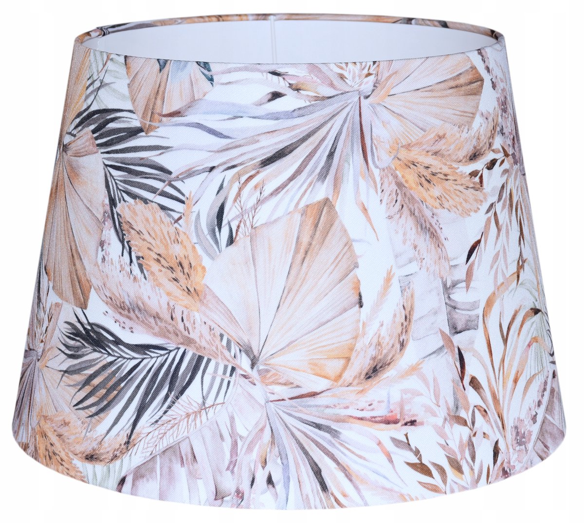 Boho Blad Lampenkap Kegel E27 34/44cm Hoogte 29cm