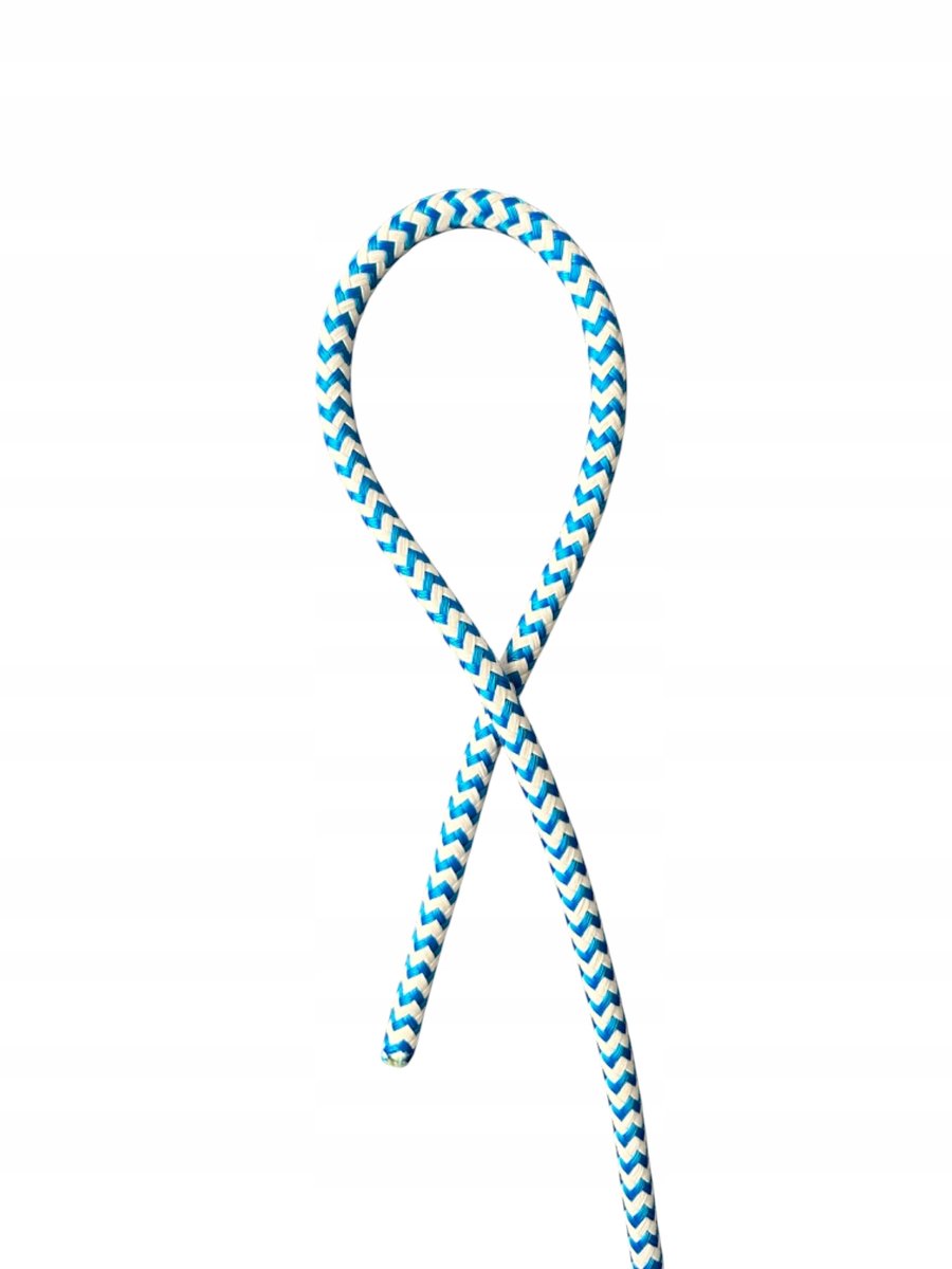 Lanex Zephyr Plus zeilkoord wit-blauw 12mm