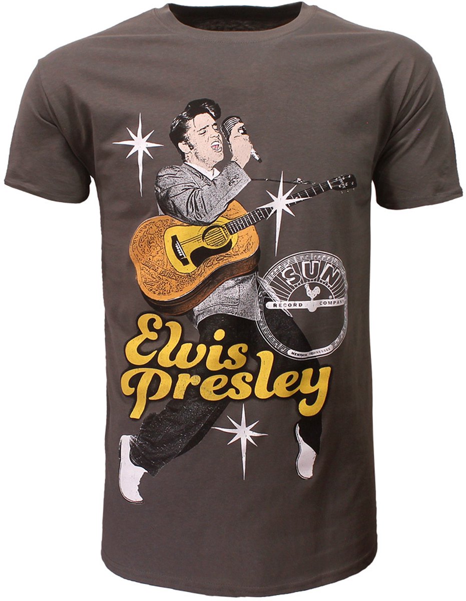 Elvis Presley Legs Swivel Dance T-Shirt - Officiële Merchandise - L