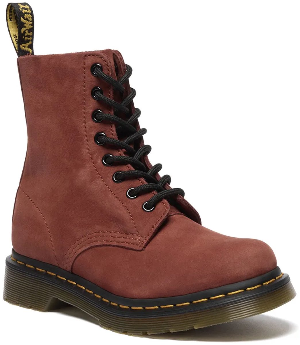 Dr Martens 1460 Pascal Laarzen Vrouw Rood