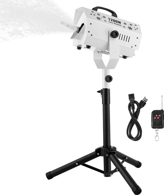 Sneeuwmachine SucceBuy, 2000 W met Draadloze Afstandsbediening voor