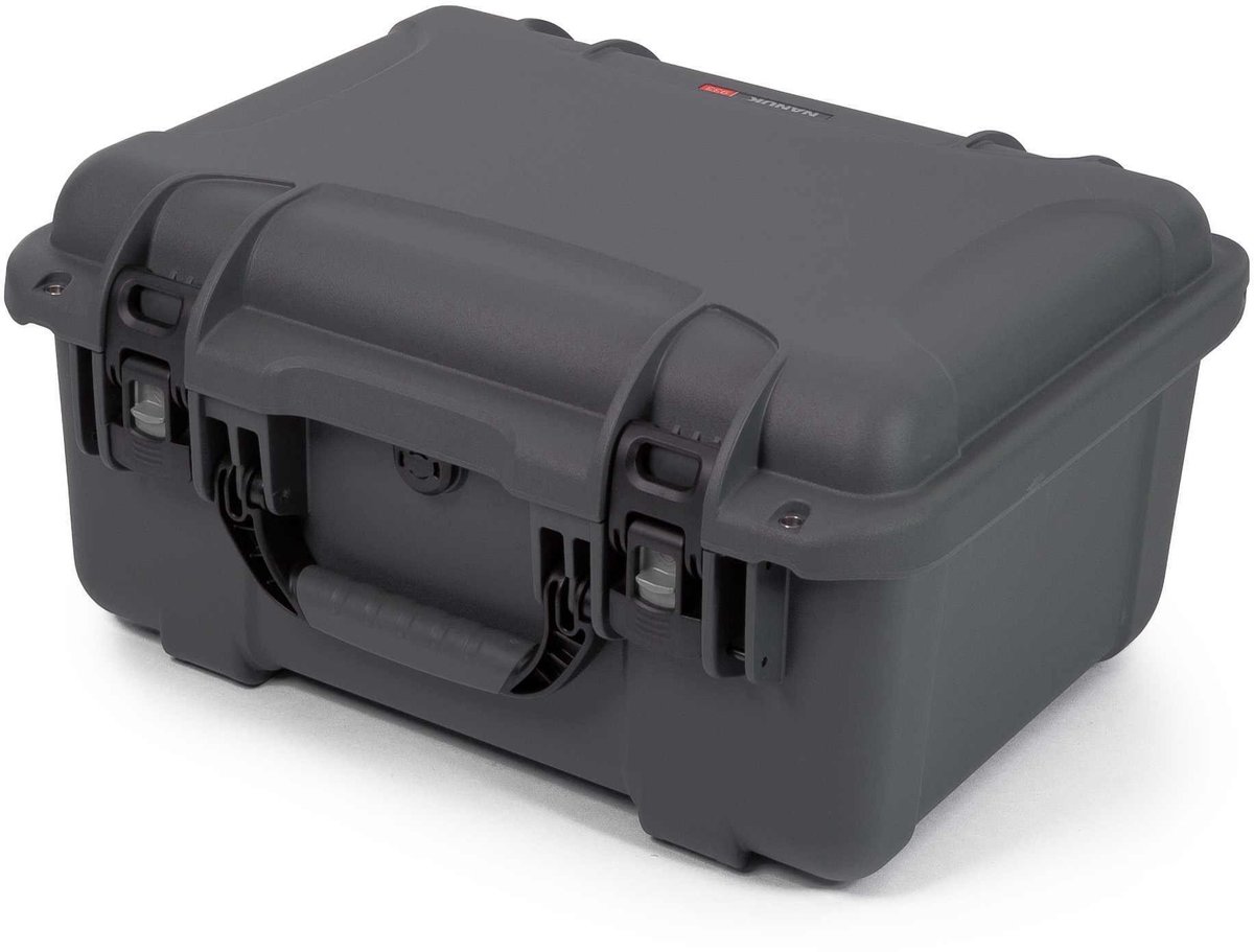 Nanuk 933 Case with padded divider - Graphite - Waterdichte koffer