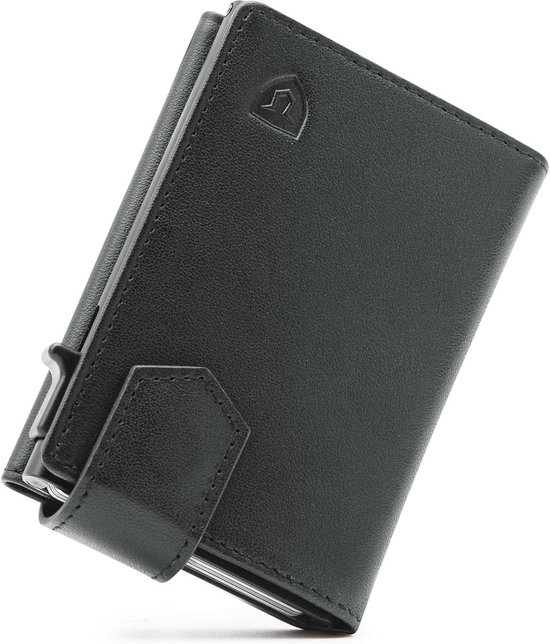 bugatti Remo portemonnee met RFID bescherming, horizontale portemonnee van echt leer, cognac