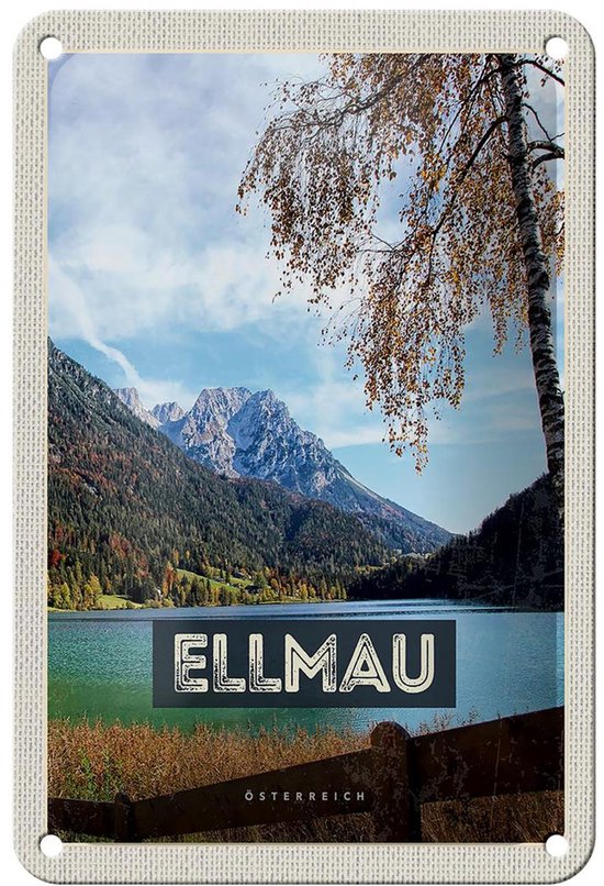 Blechschild Reise 20x30cm Linz Österreich Skulptur Menschen