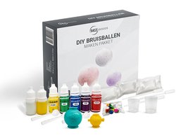 SEZGoods DIY Bruisballen Maken Pakket – Creatief, Leerzaam & Compleet - Zelf bruisballen maken voor in bad - Wetenschap en spel