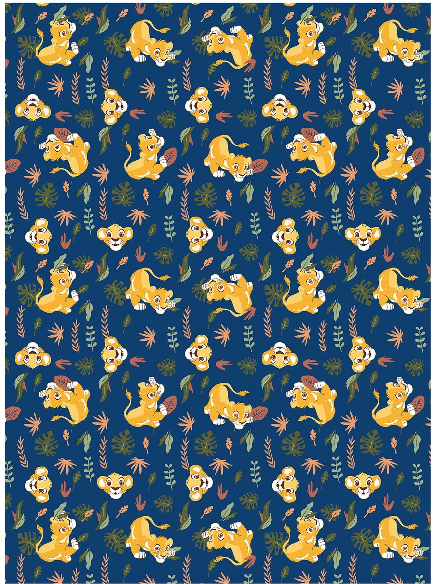 Disney The Lion King fleece plaid 110 x 150 cm - polyester