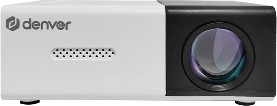 Denver Mini Beamer - Full HD 1920*1080P - 30 ANSI Lumen - Projector - Thuisbioscoop - HDMI - USB-C - PR1000