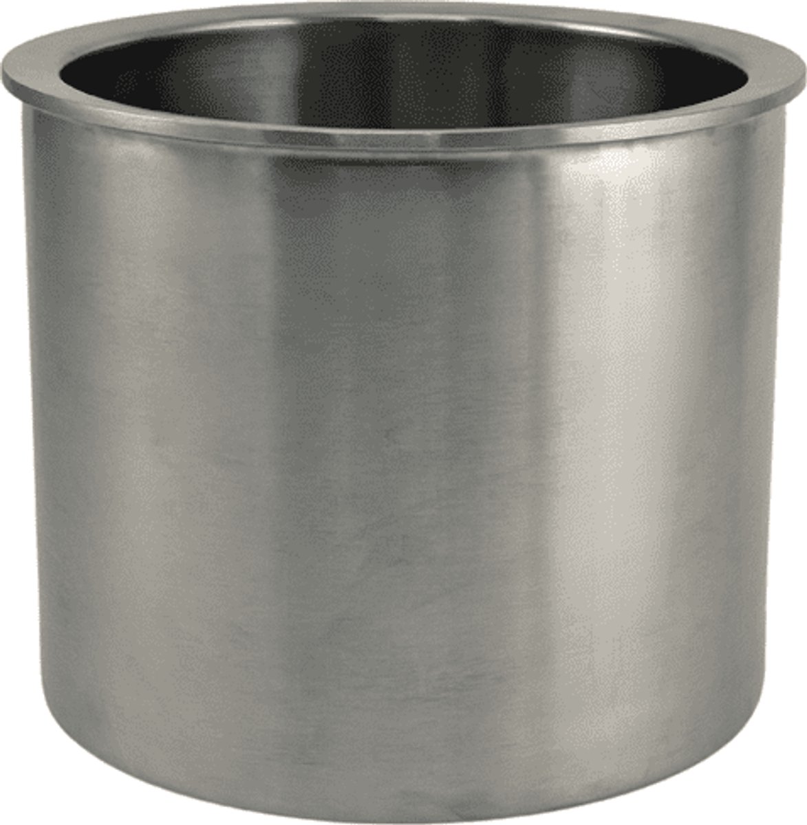 XLBoom Pillar (Bucket Only) Pure Stainless – Luxe dubbelwandige wijnemmer – Design champagne cooler door Frederik Delbart
