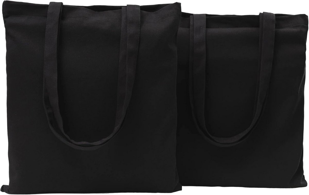 Tote Bags Unisex-Adult 220g 38x42cm (2-Pack)