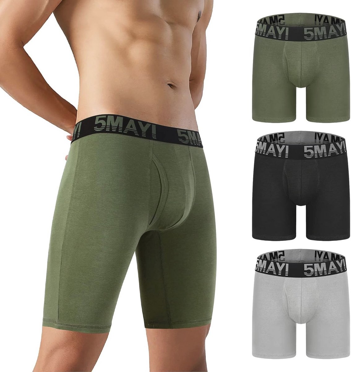 Heren Boxershorts Multipack van Katoen - S, M, L, XL, XXL