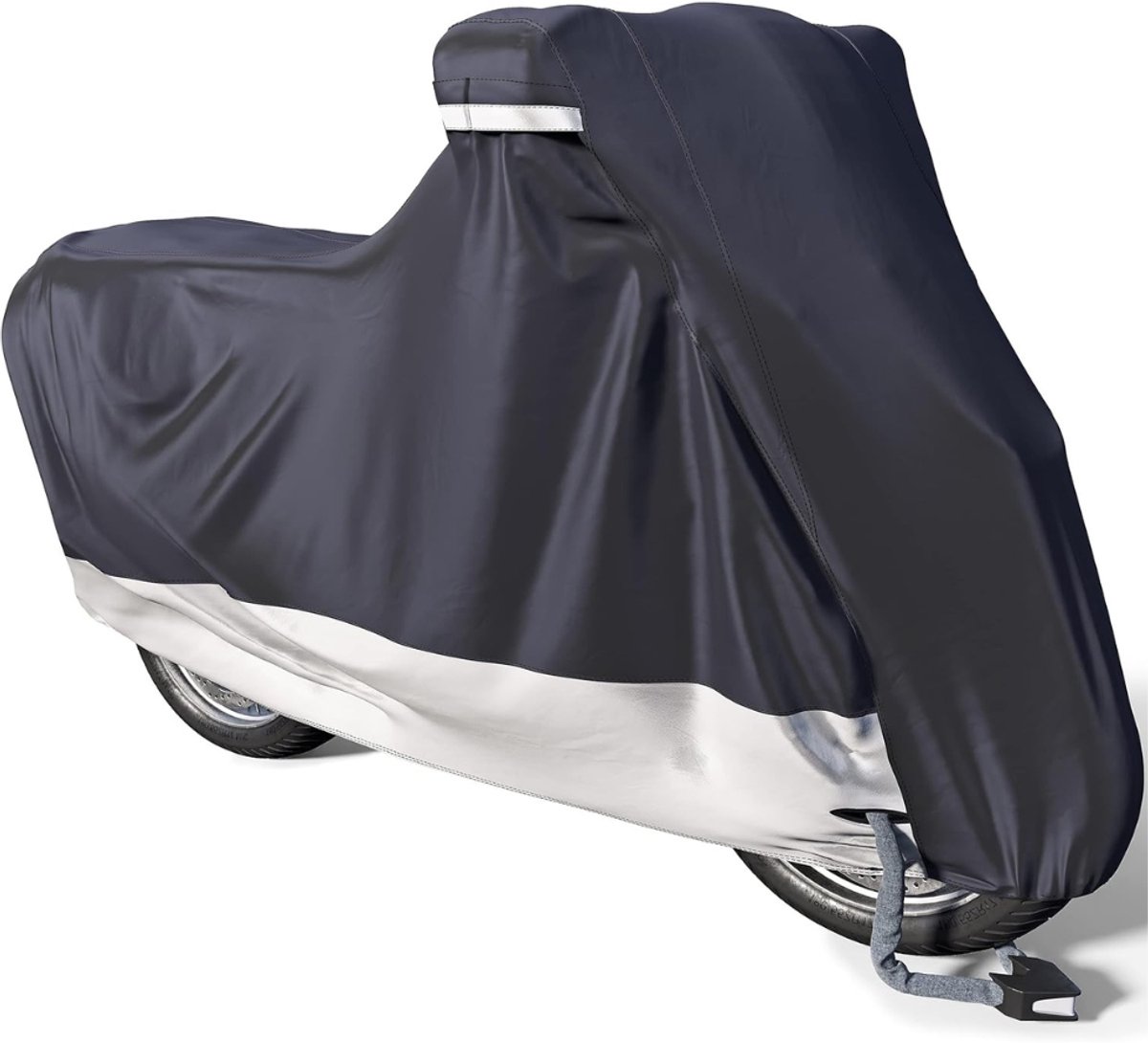 VIN® Motorhoes - Scooterhoes - Waterdichte motorhoes - Motorhoes waterdicht buiten – Krasvrij en Wintervast - Waterdicht - 190 x 80 x 115 cm