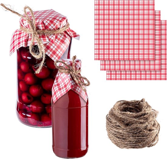 jijAcraft Geschenkanhänger Kraftpapier Anhänger Etiketten 7x4 cm, 100 Stück Tags und 20 Meter Juteschnur, für Basteln Weihnachts Hochzeits Geschenke