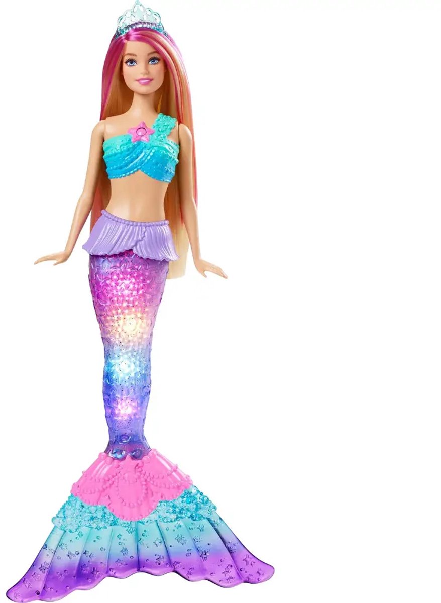 Barbie Dreamtopia - Barbiepop - Zeemeermin met twinkelende lichten — afbeelding 18