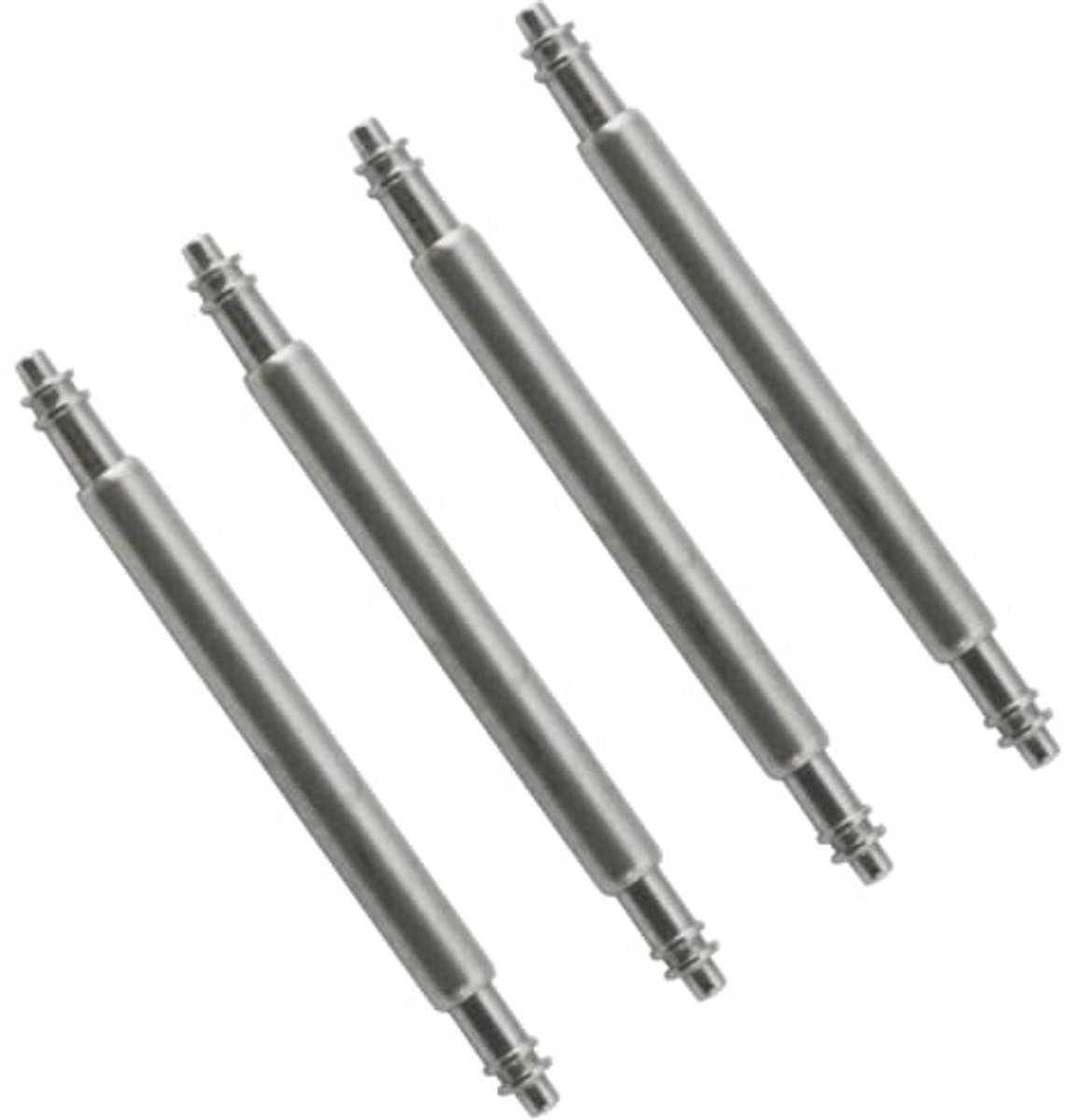 Premium Veerpennen voor Horloge en Riem Reparatie - 4 Stuks - 1,8 mm Roestvrij Staal