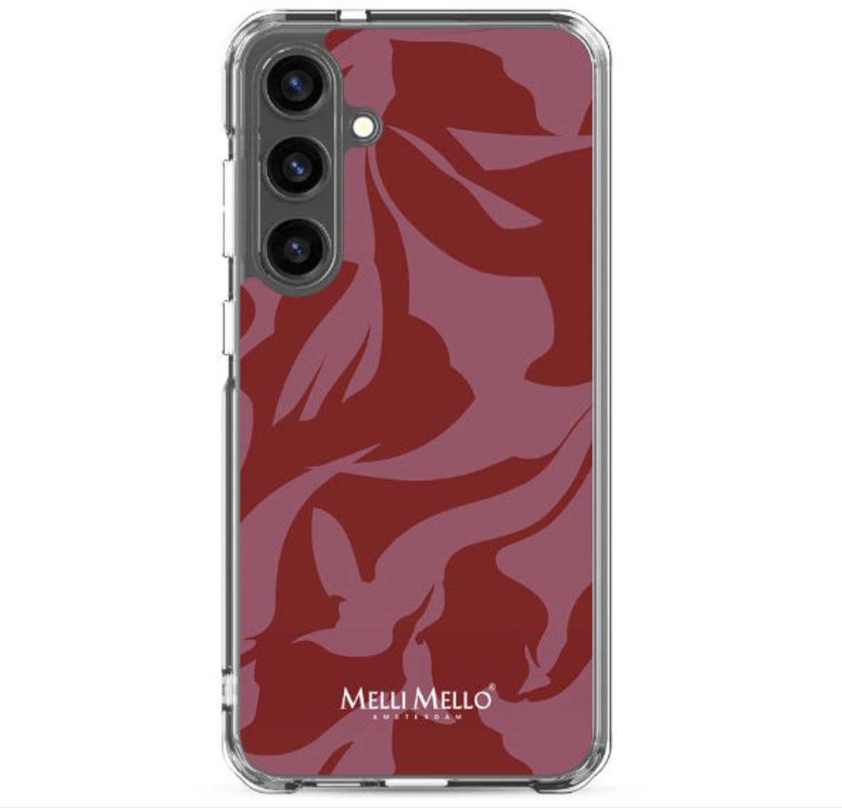 Melli Mello Telefoonhoesje Crimson Wave (Soft case) - Samsung Galaxy S24 Plus