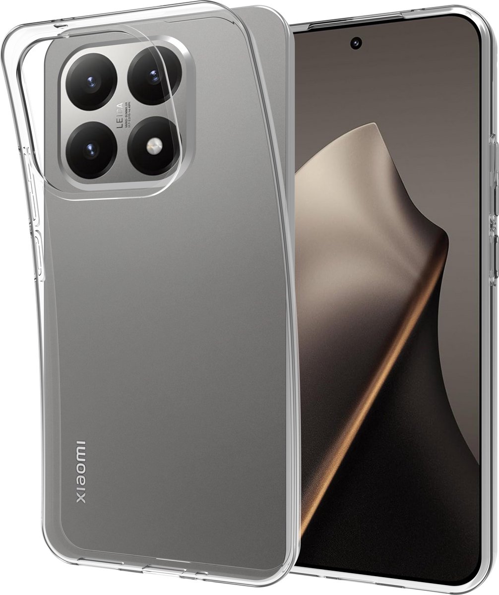 Cazy hoesje geschikt voor Xiaomi 15T Hoesje Siliconen - Flexibele Case - Transparant