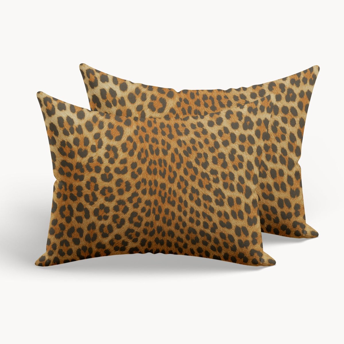 HappyBed Panter kussensloop set 2 stuks - 40x80 cm - 100% Microvezel - Ultieme slaapcomfort