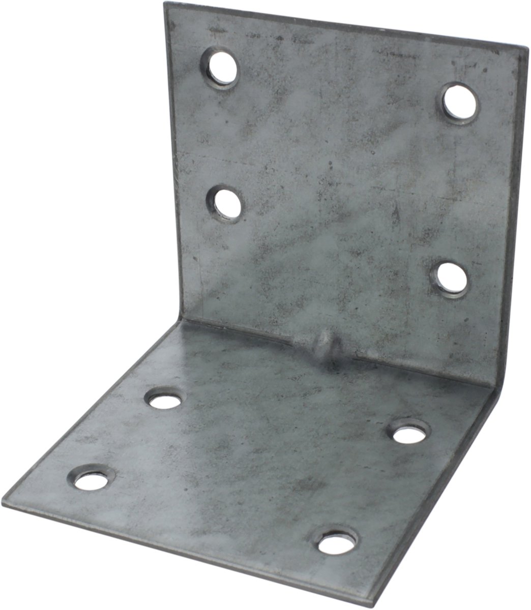 Starx versterkingshoek - met verzonken schroefgaten - 60 x 60 x 60 mm - verzinkt