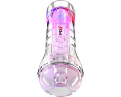 PDX Elite Viewtube Plus See-Thru EZ-Grip Stroker