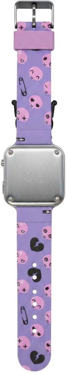 Kuromi Led-klok Paars