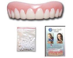 Kunstgebit InstantSmile - Medium - Boven gebit - goedkope kunstgebit