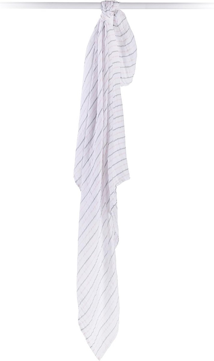 Mousseline Swaddle voor Baby's - Multifunctionele Inbakerdeken, Kinderwagenhoes, en Meer