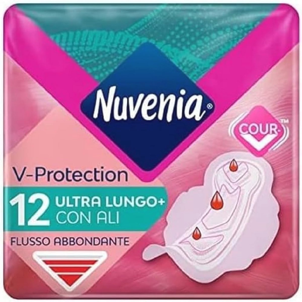 Ultradunne, absorberende maandverbanden met vleugels - 12 stuks