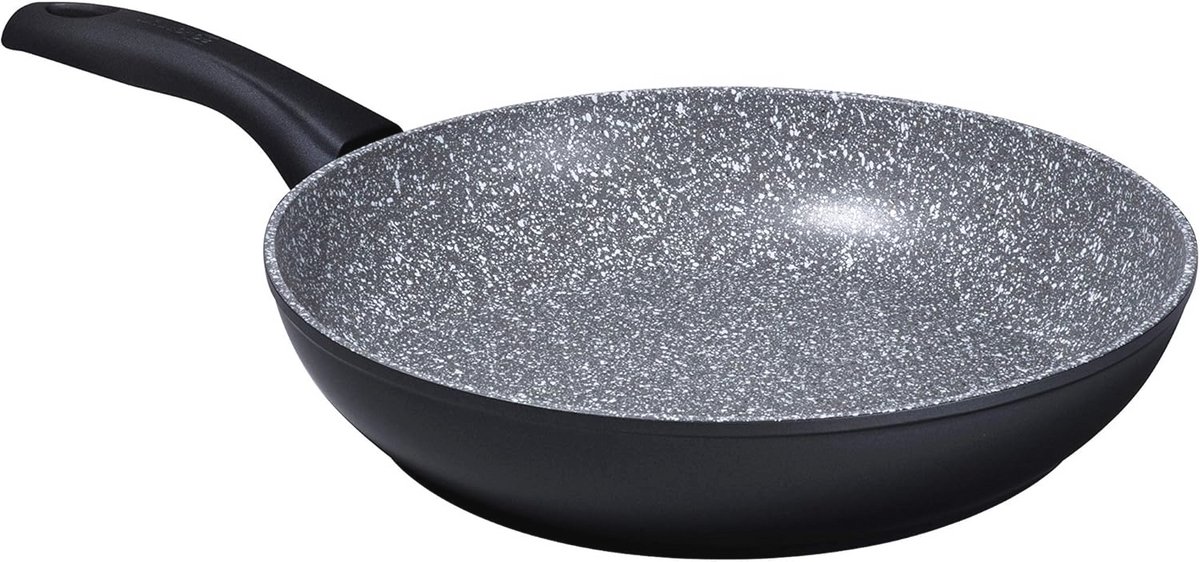 Zwarte Aluminium Koekenpan