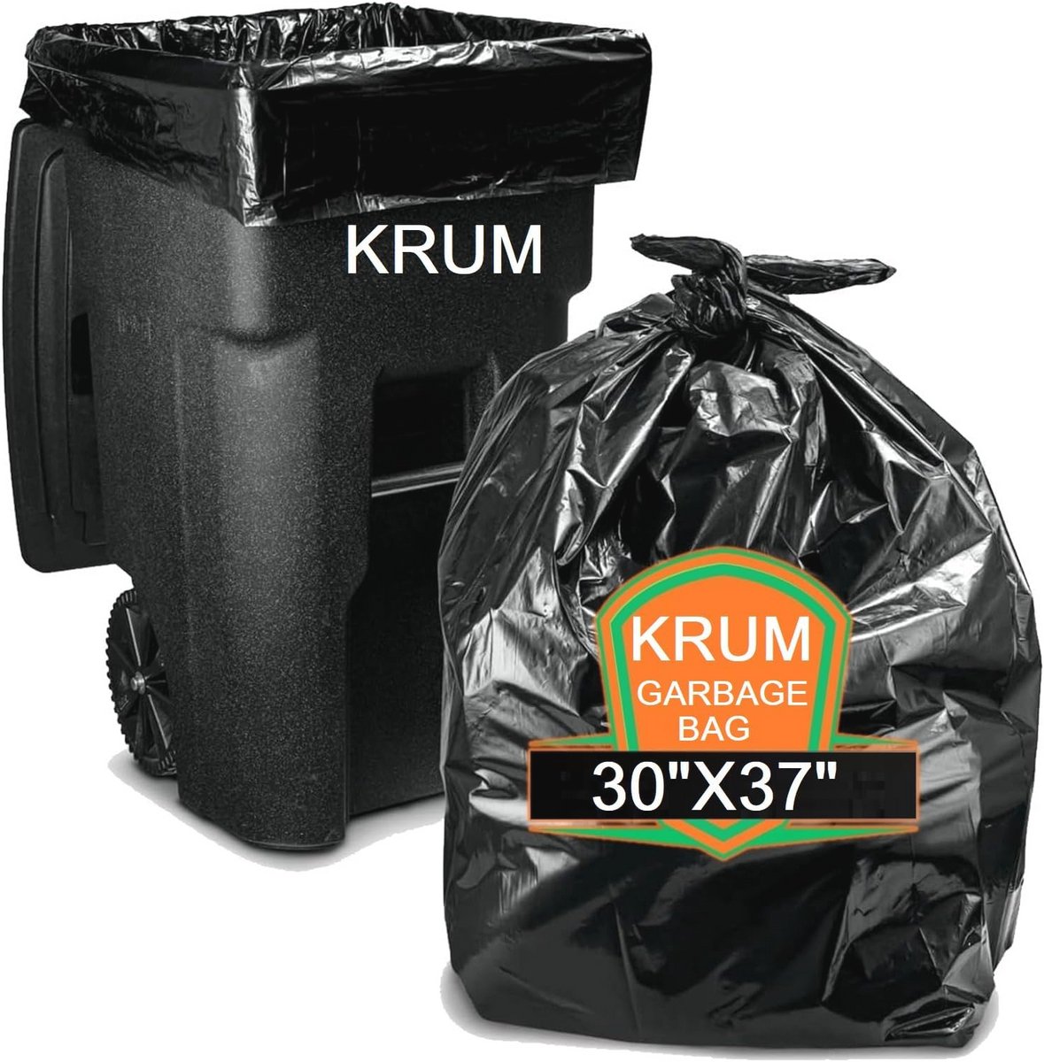 Vuilniszakken 30x37 Extra Large - 90 Stuks