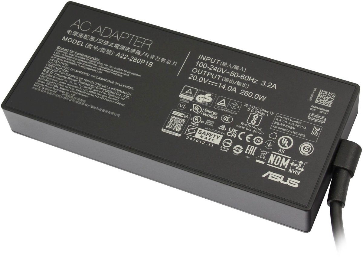 Asus 0A001-00802400 oplader 280W