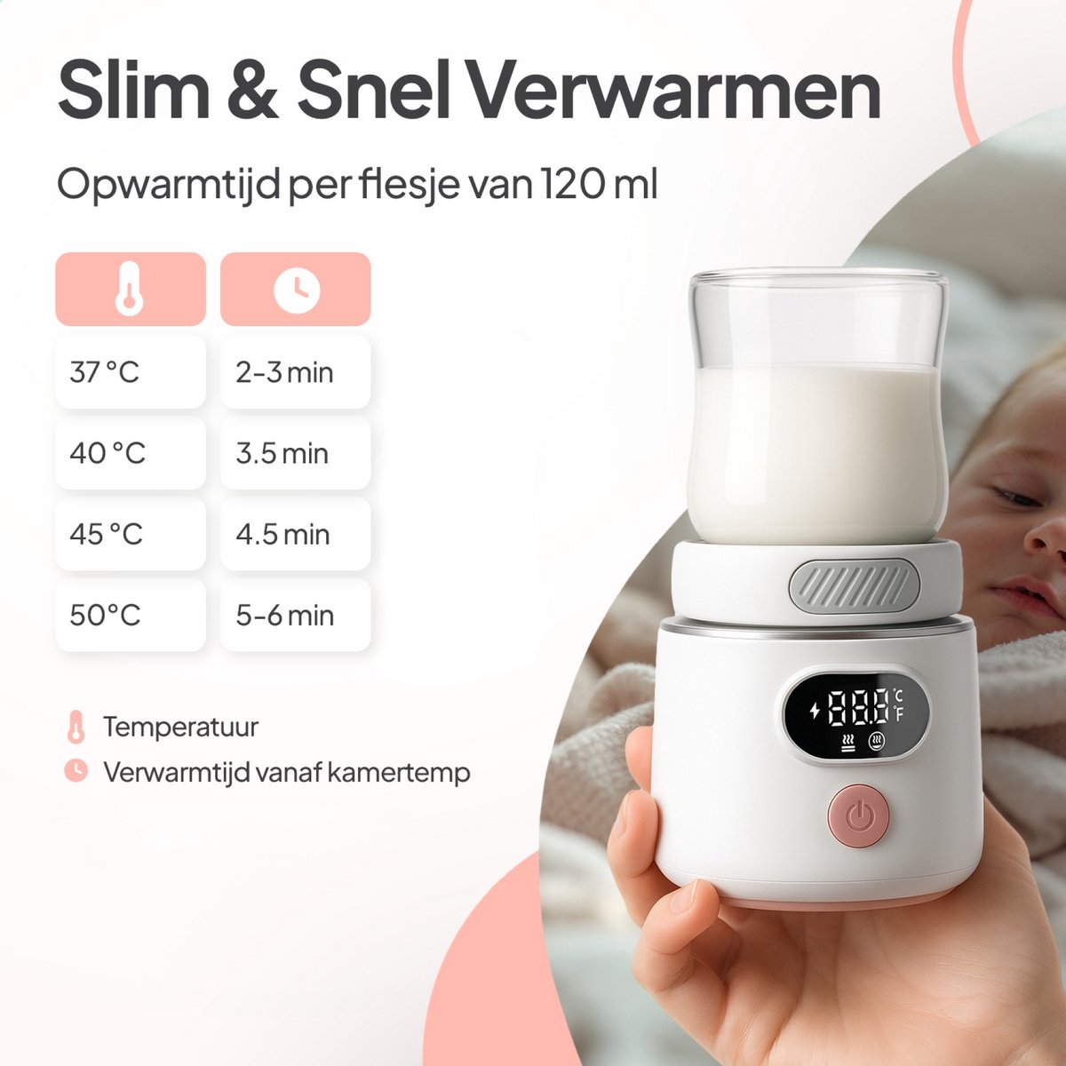 Mammie GO - Draagbare Flessenwarmer thumbnail 6