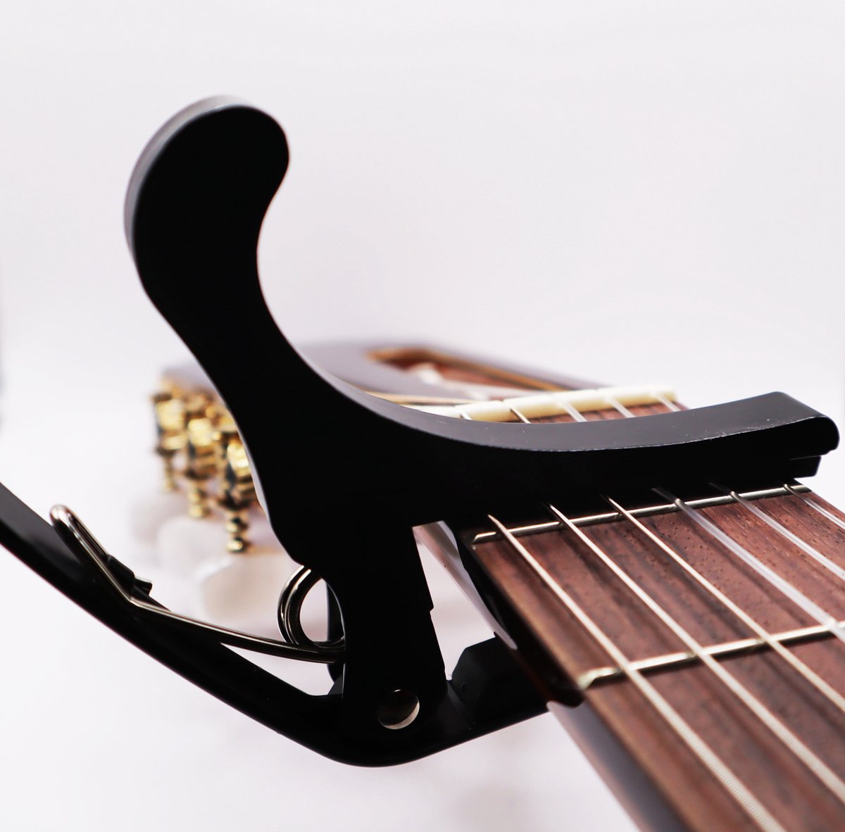 VG capo gitaar | capodaster | aluminium | zwart | geschikt voor alle gitaren