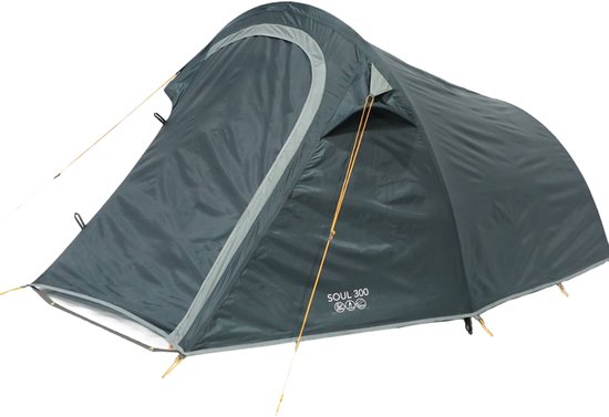 Vango Soul 300 - Trekkerstent - Tunnelontwerp - Waterdicht 3000 mm - Geschikt voor 2 Personen - Deep Blue van Merkloos — afbeelding 2