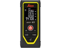 Leica DISTO X1 Laserafstandsmeter - 100m - 1.5mm - Bluetooth en NFC - Model 2026