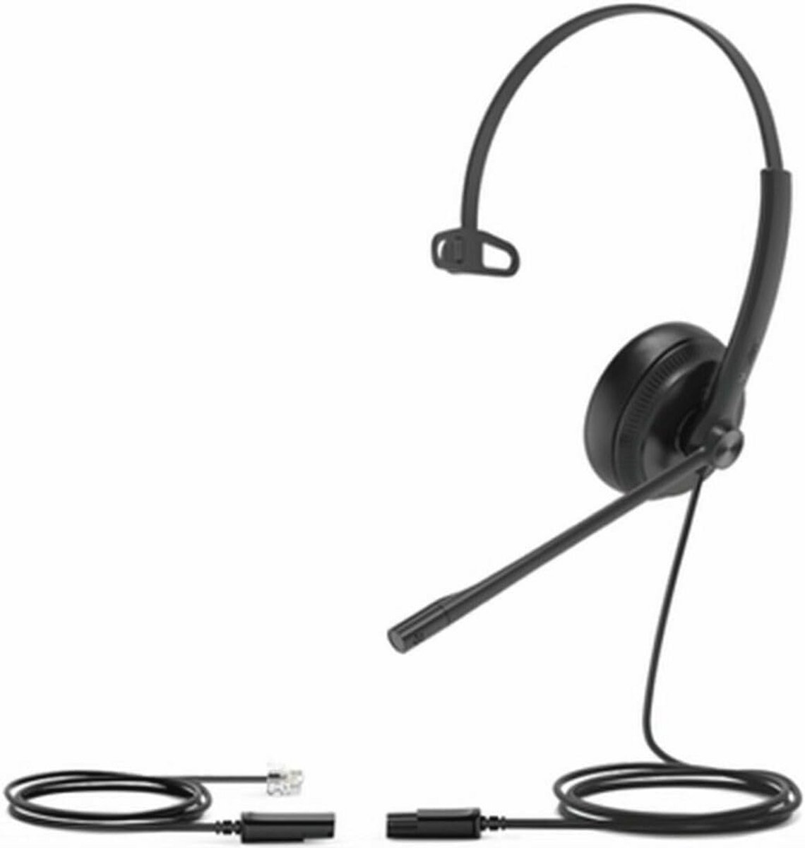 Mono Headset met RJ Aansluitkabel voor Telefoongesprekken