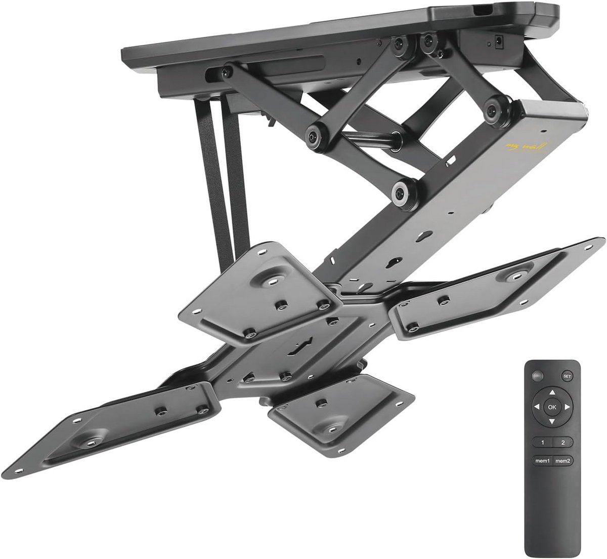 Inklapbare Gemotoriseerde TV Plafondbeugel voor 23-55 Inch TV's