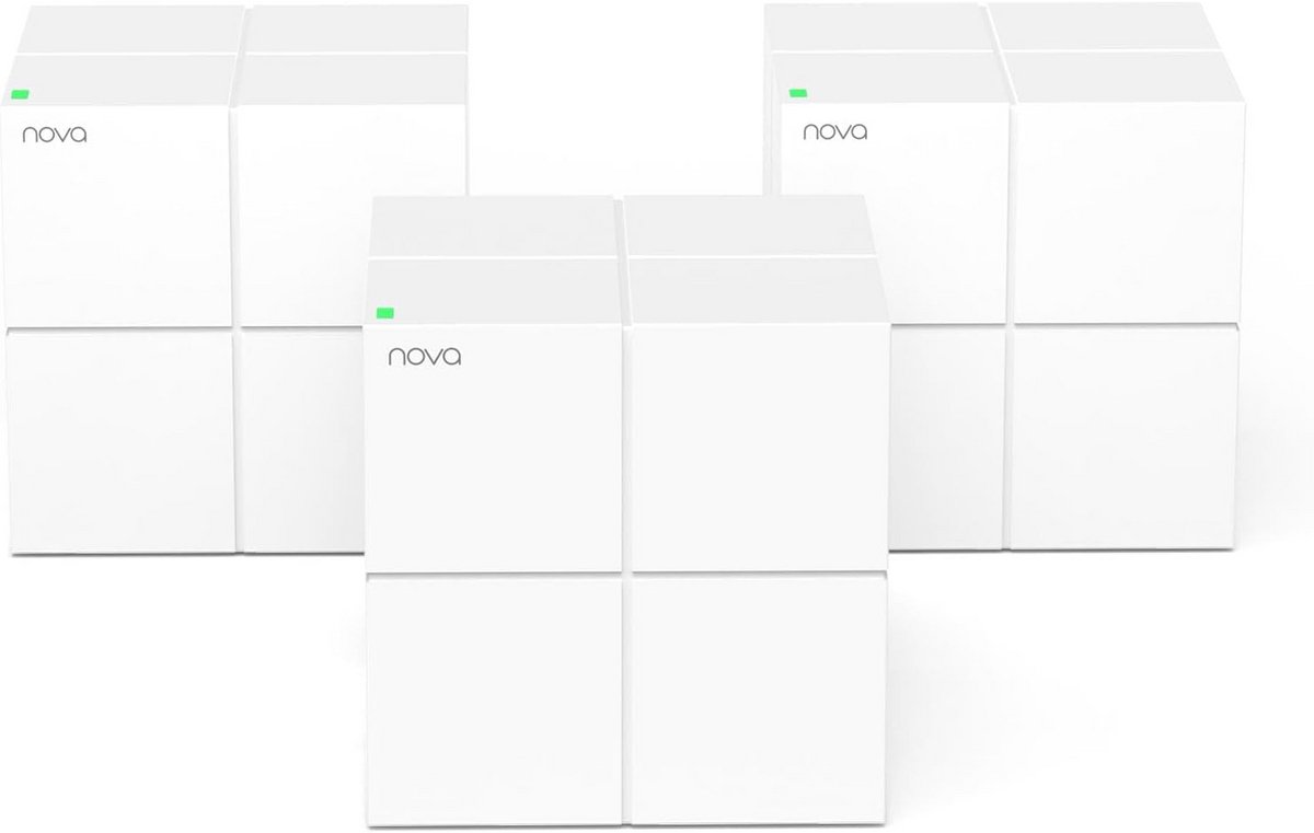 Dual-Band Mesh WLAN Systeem voor Thuis - Tot 3,0 Gbit/s en 650 m² Dekking