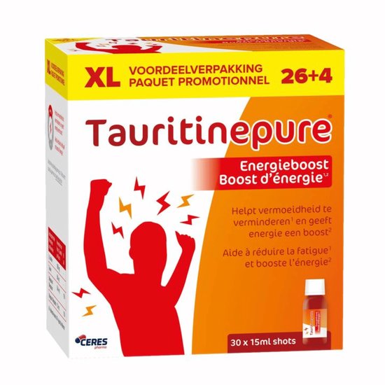 Tauritinepure® Magnesium | Taurine – L-carnitine - Mangaan 30x15 Ampoules