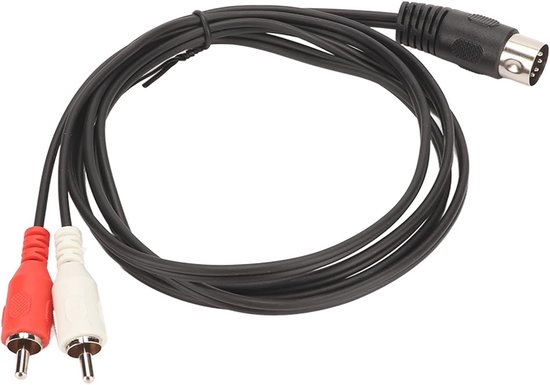 5-pins DIN Naar 3,5 Mm Kabel – 3 Meter / 9,8 Ft | Puur Koperen Kern | Stereo Male Jack | Voor Audioapparatuur